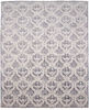 Asian Inspired Grey Hand Knotted 120 X 1410  Area Rug 254-110911 Thumb 0