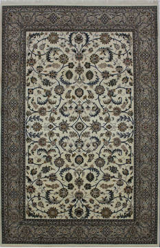 Nain Beige Hand Knotted 6'5" X 9'10"  Area Rug 902-112047