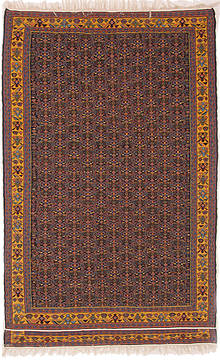 Kilim Multicolor Hand Knotted 4'11" X 7'8"  Area Rug 254-112259