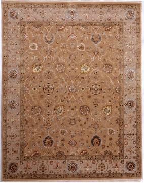 Jaipur Yellow Hand Knotted 8'0" X 10'2"  Area Rug 905-112376
