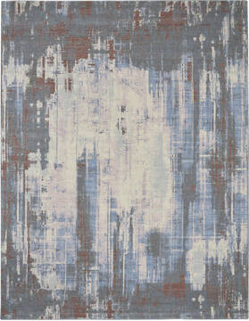 Nourison Artworks Multicolor Rectangle 10x12 ft Wool Carpet 112722