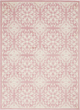 Nourison Jubilant Beige Rectangle 4x6 ft Polypropylene Carpet 113518