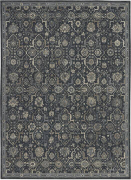 Nourison Moroccan Celebration Blue Rectangle 9x13 ft Polyester Carpet 113766