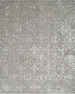 Nourison Opaline Grey Rectangle 8x10 ft Lucxelle Carpet 114249