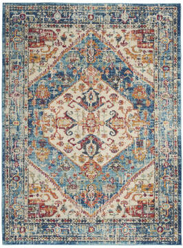 Nourison Passion Beige Rectangle 4x6 ft Polypropylene Carpet 114541