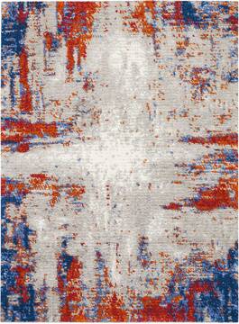 Nourison Twilight Multicolor Rectangle 2x3 ft Lucxelle Carpet 115257