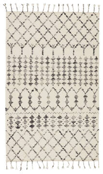 Jaipur Living Adair White Rectangle 9x12 ft Wool and Silk Carpet 115834