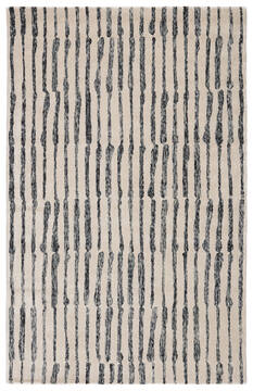 Jaipur Living Etho By Nikki Chu White Rectangle 5x8 ft Wool and Viscose Carpet 117194
