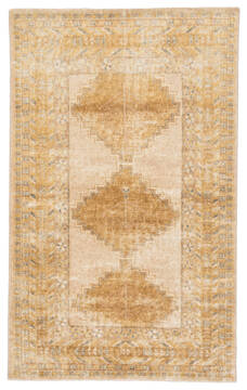 Jaipur Living Gallant Yellow Runner 10 to 12 ft Wool Carpet 117588