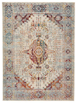 Jaipur Living Indie Multicolor Rectangle 4x6 ft Polypropylene Carpet 117712