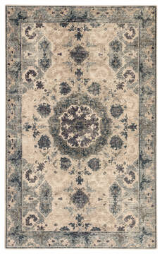 Jaipur Living Kai Blue Rectangle 8x11 ft Wool Carpet 117836
