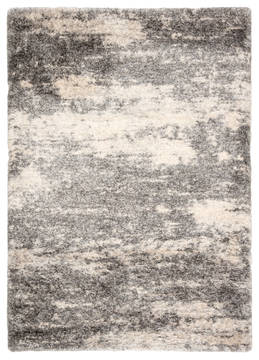 Jaipur Living Lyra Grey Rectangle 5x8 ft Polypropylene Carpet 118028