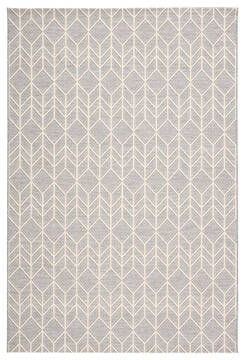 Jaipur Living Monteclair Grey Rectangle 4x6 ft Polypropylene and Polyester Carpet 118147