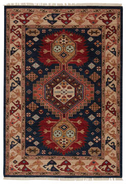 Jaipur Living Village By Artemis Blue Rectangle 6x9 ft Wool Carpet 119496