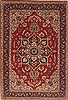 Tabriz Red Hand Knotted 35 X 52  Area Rug 100-12348 Thumb 0