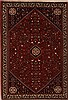 Abadeh Red Hand Knotted 59 X 84  Area Rug 251-12544 Thumb 0