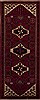 Shiraz Red Runner Hand Knotted 37 X 91  Area Rug 251-12772 Thumb 0