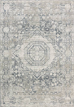 Dynamic ASTORIA Beige Rectangle 4x6 ft Polypropylene and Polyester Carpet 120090