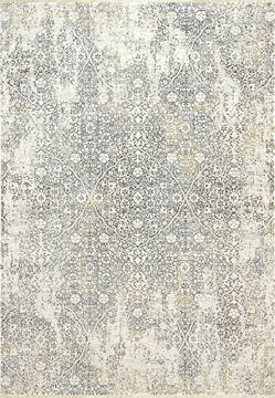Dynamic NIRVANA Beige Rectangle 4x6 ft Polyester and Viscose Carpet 121970