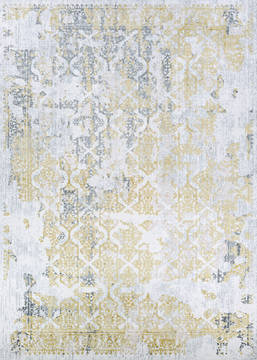 Couristan CALINDA Grey Runner 6 to 9 ft Polypropylene Carpet 125618