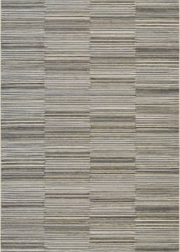 Couristan CAPE Black Rectangle 2x4 ft Polypropylene Carpet 125841