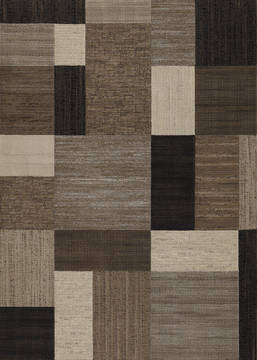 Couristan EVEREST Brown Rectangle 9x12 ft Polypropylene Carpet 126670