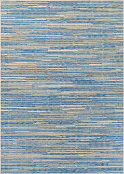 Couristan MONACO Blue Rectangle 2x4 ft Polypropylene Carpet 127152