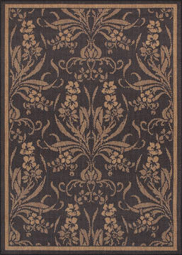 Couristan RECIFE Brown Rectangle 3x5 ft Polypropylene Carpet 127973