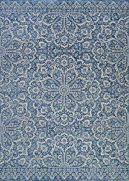 Couristan SULTAN TREASURES Grey Rectangle 9x12 ft Polypropylene Carpet 128576
