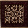 Semnan Beige Square Hand Knotted 311 X 311  Area Rug 251-13006 Thumb 0