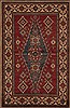 Kazak Red Hand Knotted 39 X 59  Area Rug 251-13493 Thumb 0