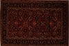 Hamedan Red Hand Knotted 610 X 102  Area Rug 251-13860 Thumb 0