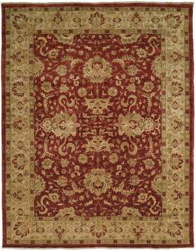 Kalaty ANGORA Red Rectangle 12x18 ft Wool Carpet 132643