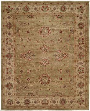 Kalaty BASHIR Beige Rectangle 12x15 ft Wool Carpet 132754