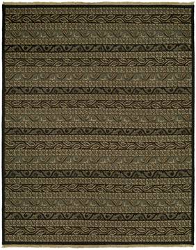 Kalaty SOUMAK NATURAL Brown Rectangle 10x14 ft Wool Carpet 134019