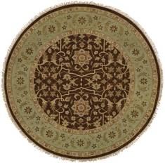 Kalaty SIERRA Brown Round 5 to 6 ft Wool Carpet 134123
