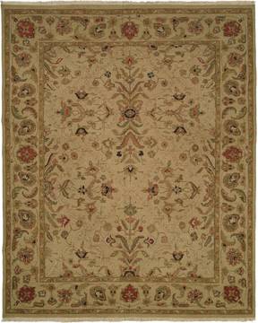 Kalaty SOUMAK Yellow Rectangle 12x18 ft Wool Carpet 134159