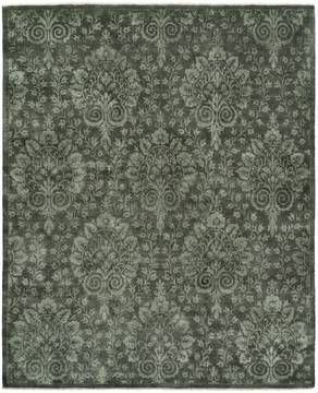 Kalaty VERONA Green Rectangle 2x3 ft Wool Carpet 134507