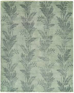 Kalaty VERONA Green Rectangle 2x3 ft Wool Carpet 134526