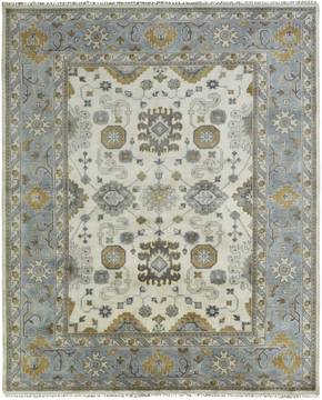 Kalaty UMBRIA Grey Rectangle 8x10 ft Wool Carpet 135242