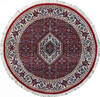 Mahi Red Round Hand Knotted 210 X 210  Area Rug 902-136783 Thumb 0