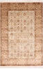 Jaipur White Hand Knotted 41 X 62  Area Rug 905-137541 Thumb 0