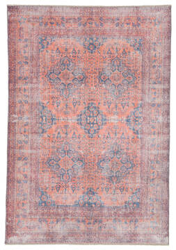 Jaipur Living Boheme Orange Rectangle 9x12 ft Polyester and Cotton Carpet 138316