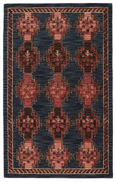 Jaipur Living Cardamom Blue Rectangle 9x12 ft Wool Carpet 138561