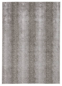 Jaipur Living Catalyst Grey Rectangle 7x10 ft Polypropylene and Polyester Carpet 138648