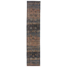 Jaipur Living Myriad Blue Runner 10 to 12 ft Polypropylene and Polyester Carpet 139107
