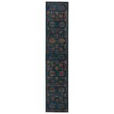 Jaipur Living Myriad Blue Runner 10 to 12 ft Polypropylene and Polyester Carpet 139122
