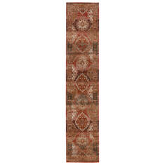 Jaipur Living Myriad Red Runner 10 to 12 ft Polypropylene and Polyester Carpet 139137