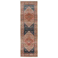 Jaipur Living Myriad Red Runner 6 to 9 ft Polypropylene and Polyester Carpet 139141