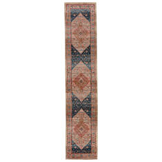 Jaipur Living Myriad Red Runner 10 to 12 ft Polypropylene and Polyester Carpet 139142